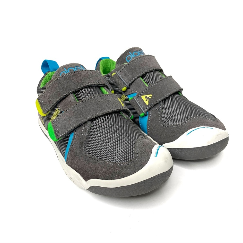 PLAE Boys Ty Suede Comfort Sneakers Grey 11.5